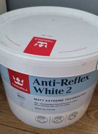 Farba biała tikkurila anti-reflex white 2 10l