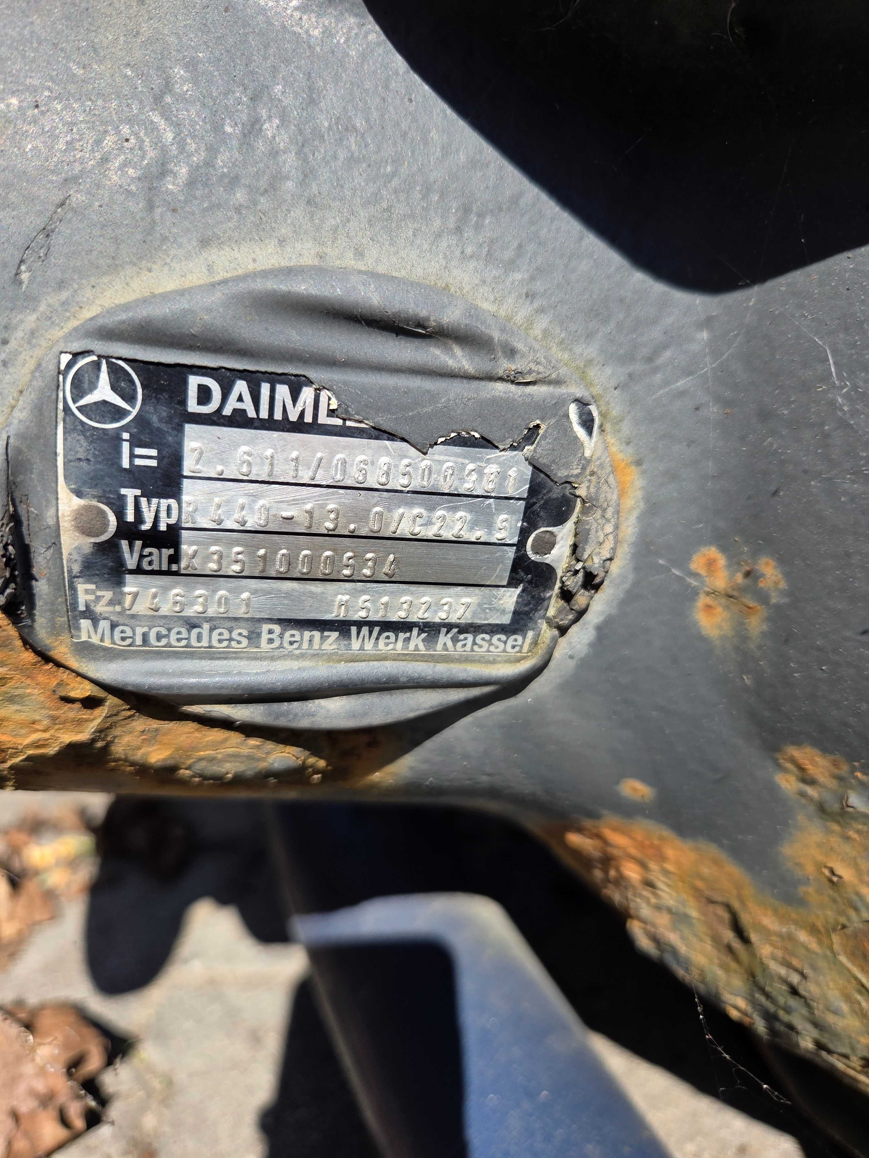 most napędowy tylny Mercedes Actros mp4 2,611 R440-13.0 C22,5