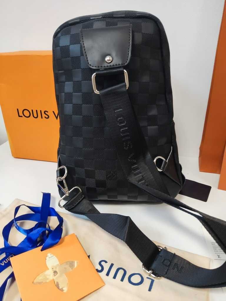 LOUIS VUITTON Plecak Worek damski męski Torebka torba, skóra 67-32