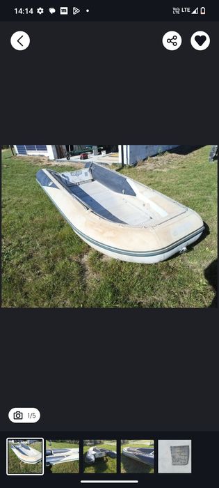 Ponton honda 4 m