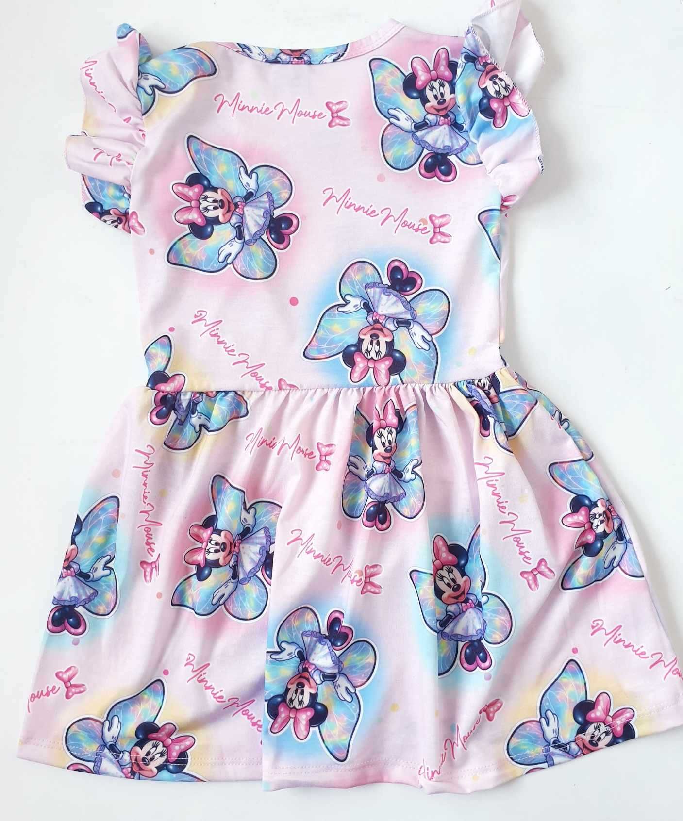 Myszka Minnie nowa sukienka 128 cm
