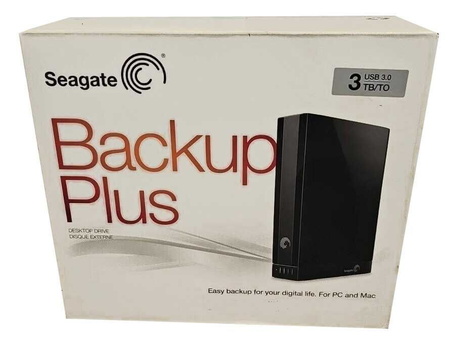 Зовнішній жорсткий диск 3Tb Seagate Backup Plus USB 3.0 + бонус