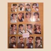 photocards (bts, seventeen, stayc)