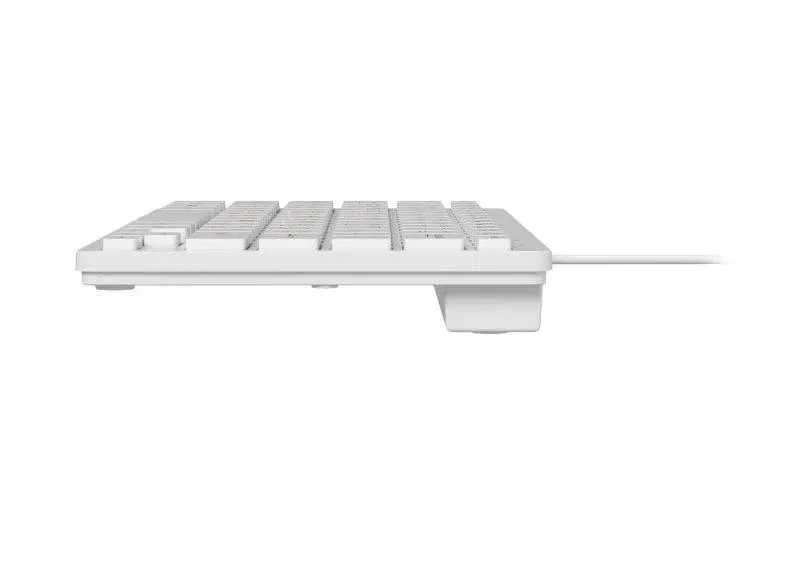 Клавіатура Maxxter KBM-C01W-UA, White, USB