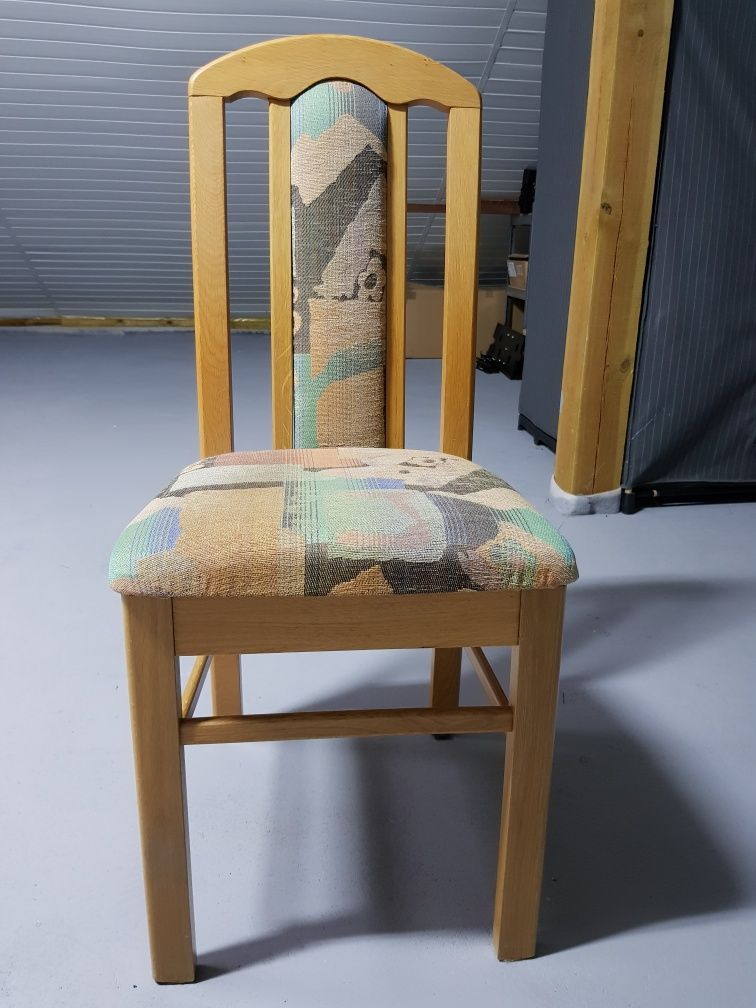 Krzesło drewniane tapicerowane 1 szt.