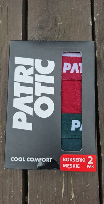 Patriotic odziez męska bielizna bokserki xxl dwupak