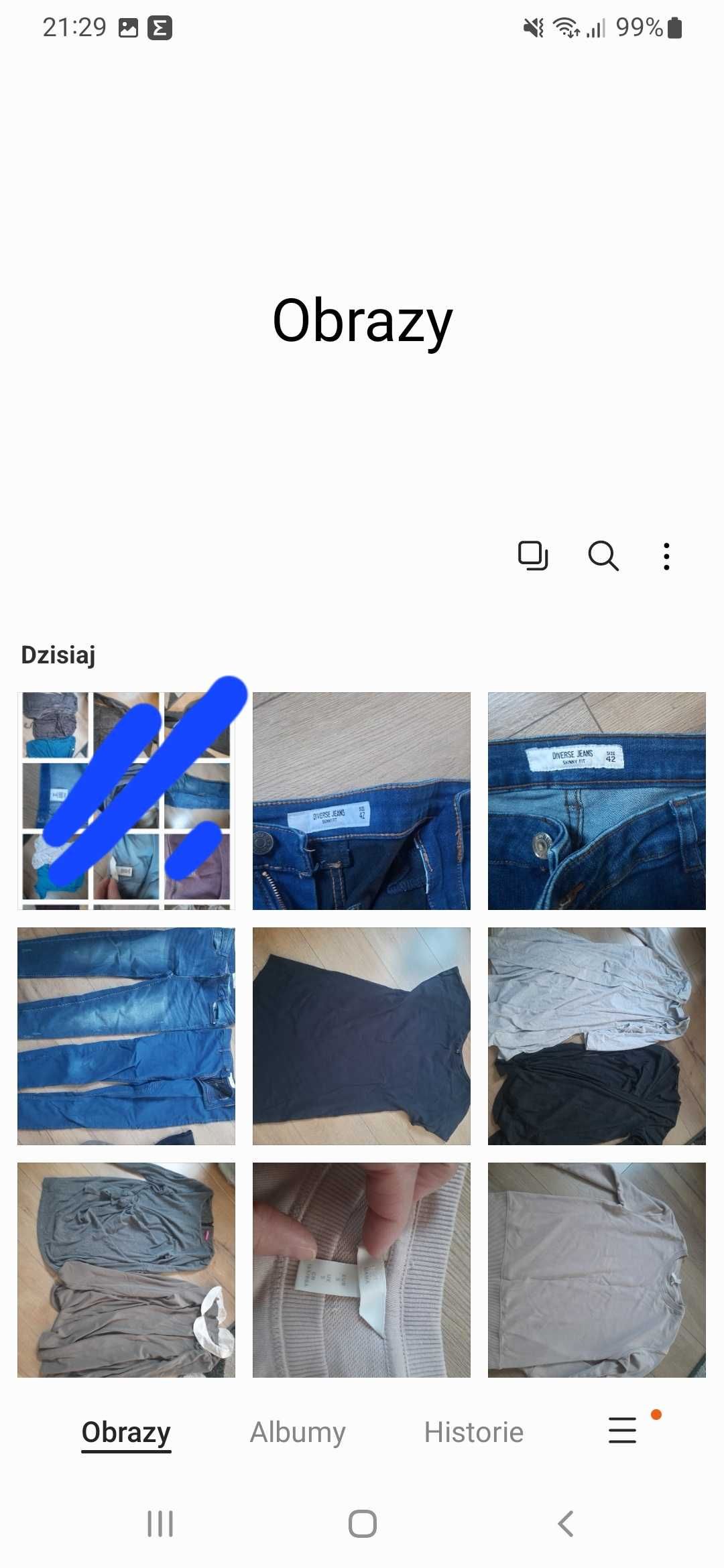 Ubrania ciążowe paczka
