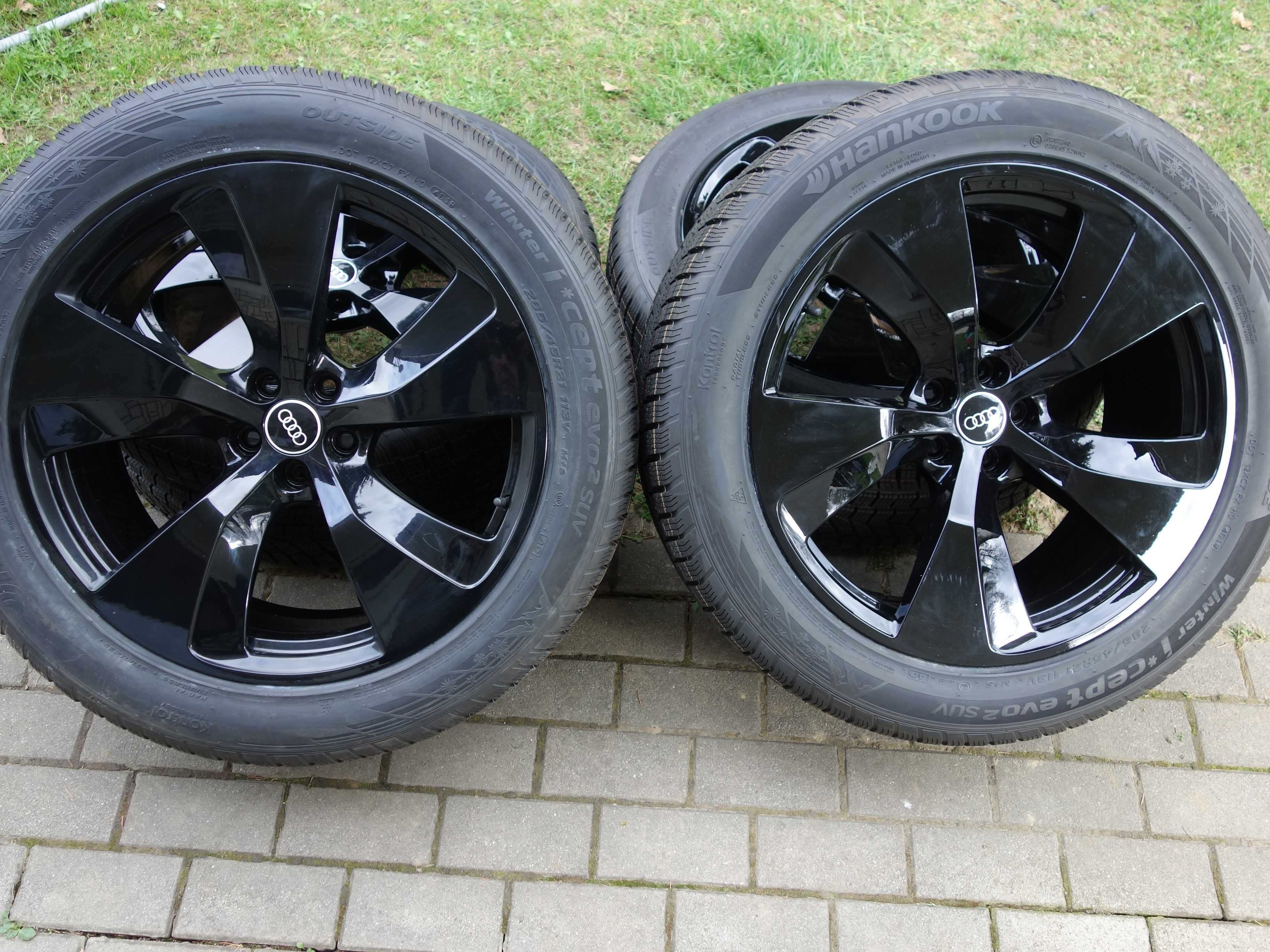 Koła ZIMOWE AUDI Q8 SQ8 Q7 SQ7 21'' HANKOOK Nowe Opony