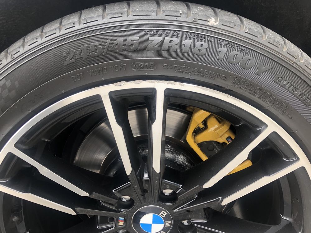 Jantes BMW + pneus novos