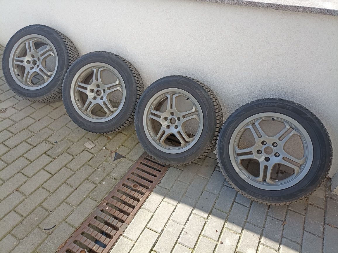 Koła zimowe SUBARU, TOYOTA , SKODA, SEAT 16" 5x100, opony Lauffenn