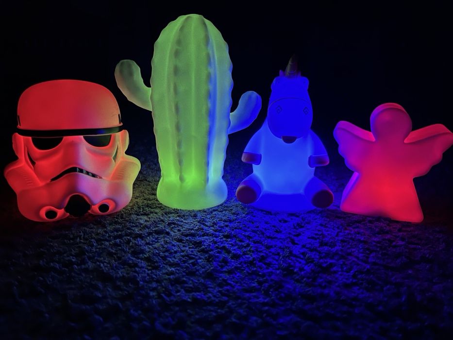 Ночник детский Кактус, Единорог, Ангел