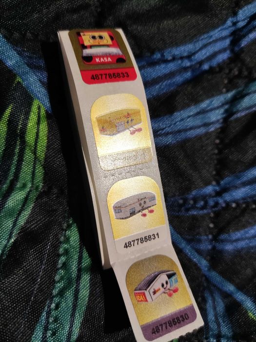 40 naklejek sklep Biedronka