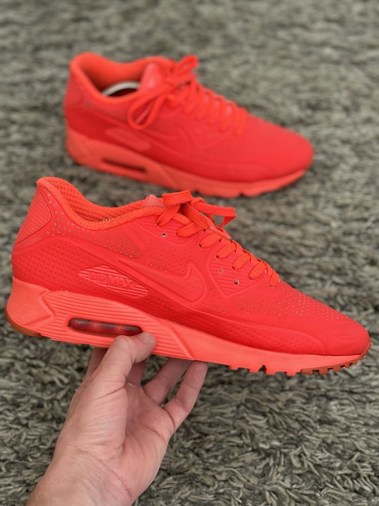 Кроссовки Nike Air Max 90 Ultra Moire Bright Crimson 819477-600