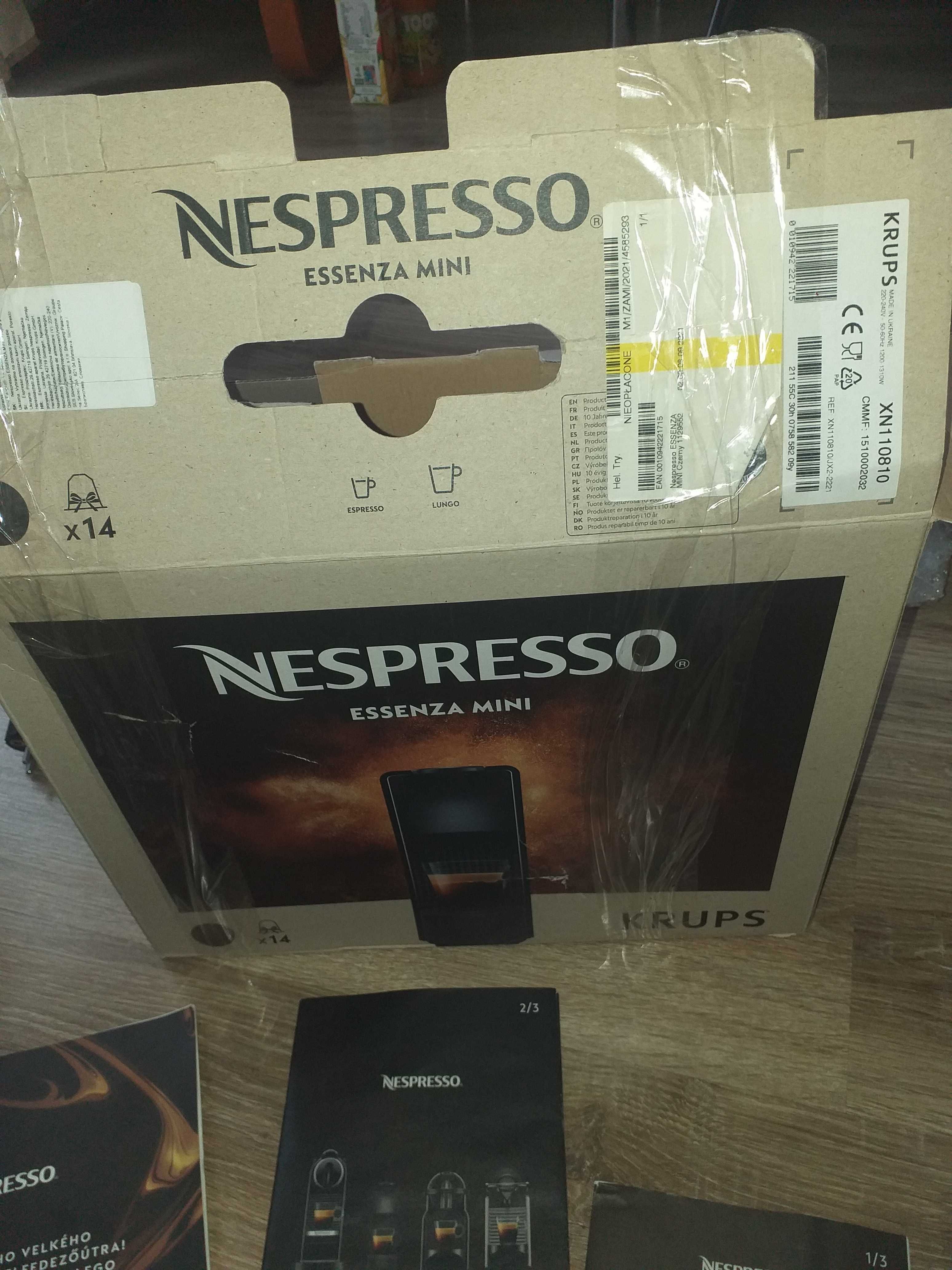 Ekspres do kawy Nespresso  kapsułki Nowy