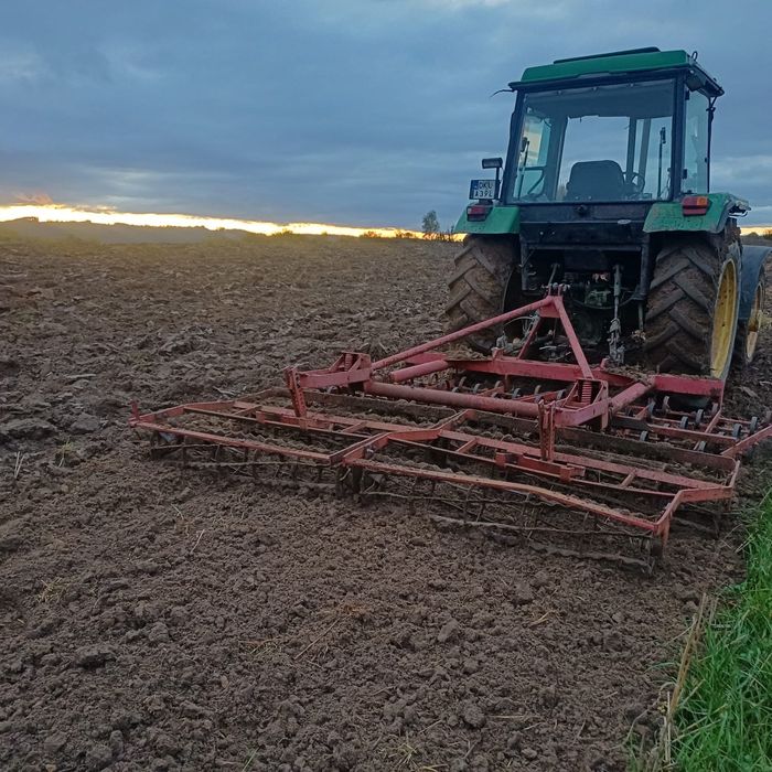 Agregat kultywator brony 3 m podwojne wałki