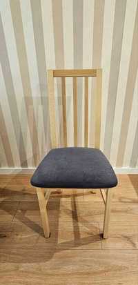 NOWE krzesła tapicerowane (dąb sonoma) (4 sztuki): ODBIÓR OSOBISTY