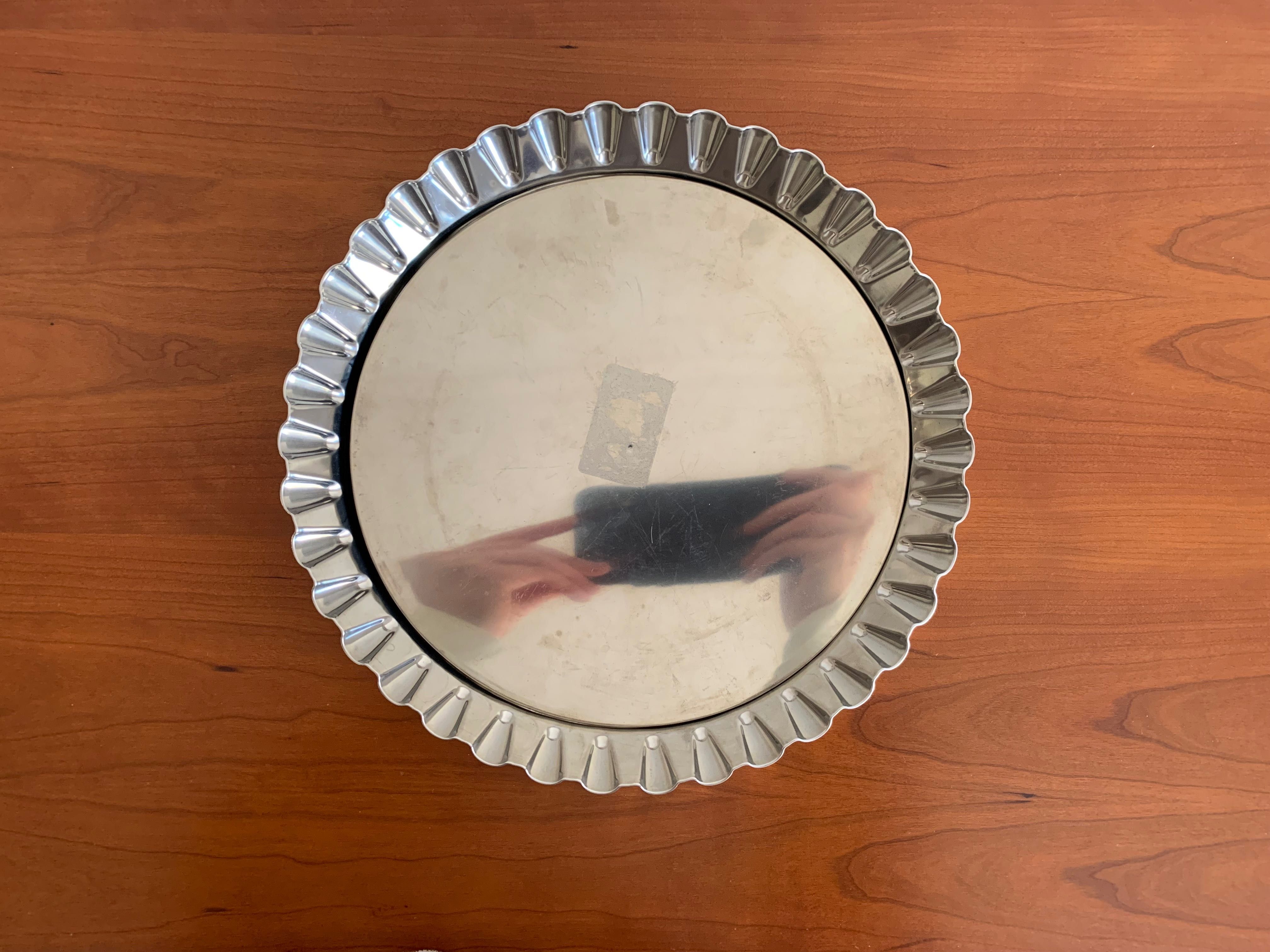 Novo INOX Forma Tarte amovível (utensílio cozinha)