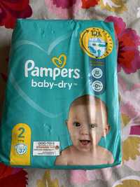 Pampers baby dry 2, памперси, підгузки, подгузники
