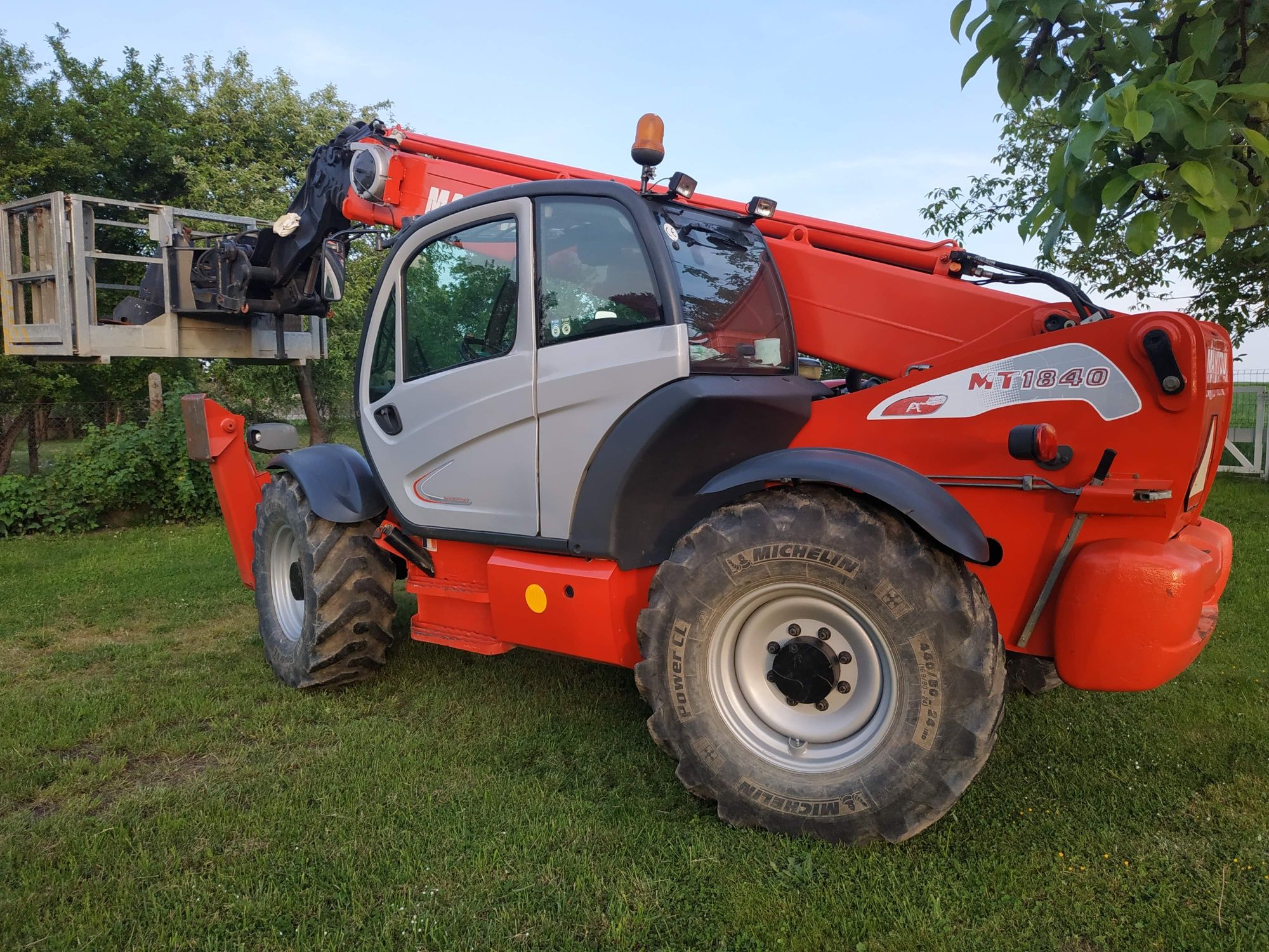 Manitou Mt 1840 A Privilage 18m kosz osprzęt zestaw ładowarka teleskop