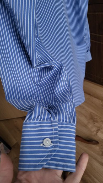 Męska koszula w paski Tommy Hilfiger /oryginał L