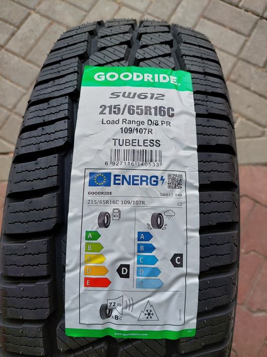 NOWE opony zimowe 215/65R16C Goodride SW612 dostawcze WYSYŁKA