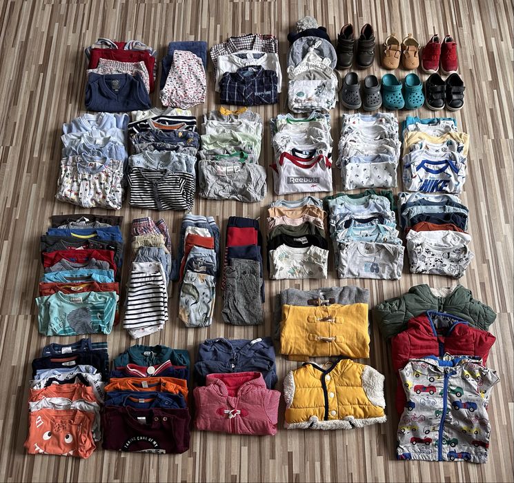 Wielka paka ubranek dla chłopca