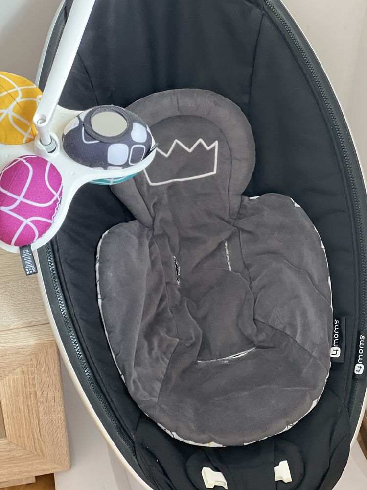 4moms mamaRoo 4.0 Bujaczek Leżaczek Classic Black