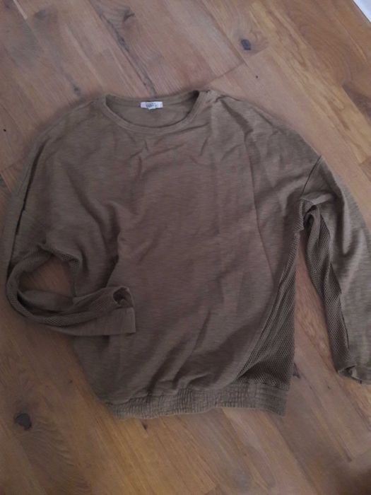 Musztardowa bluza ZARA