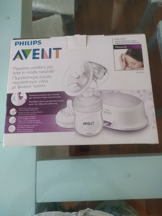 Philips Avent bomba de tirar leite eletrónica
Bomba tira leite eléctr
