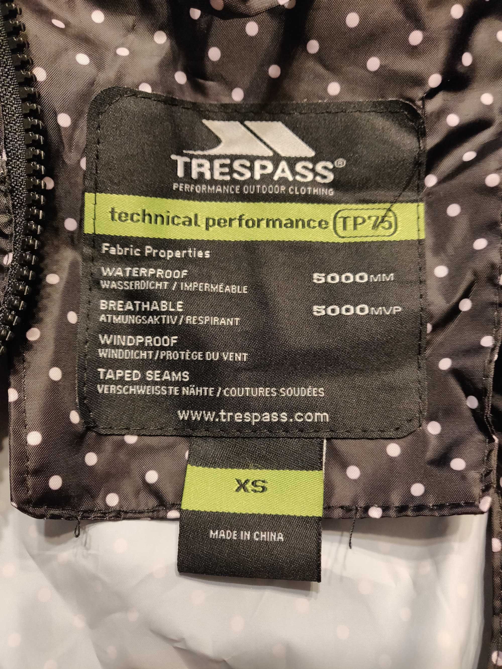 Kurtka/płaszcz przeciwdeszczowy Trespass XS