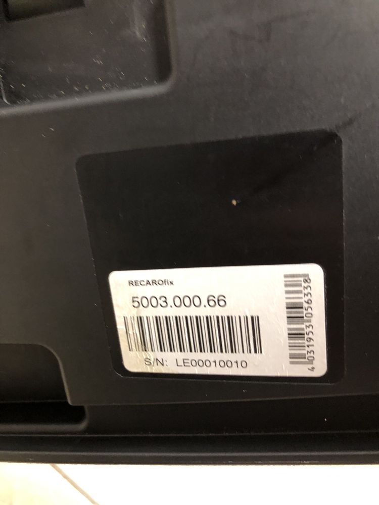 База для автокрісел Recaro SmartClick База Платформа Isofix