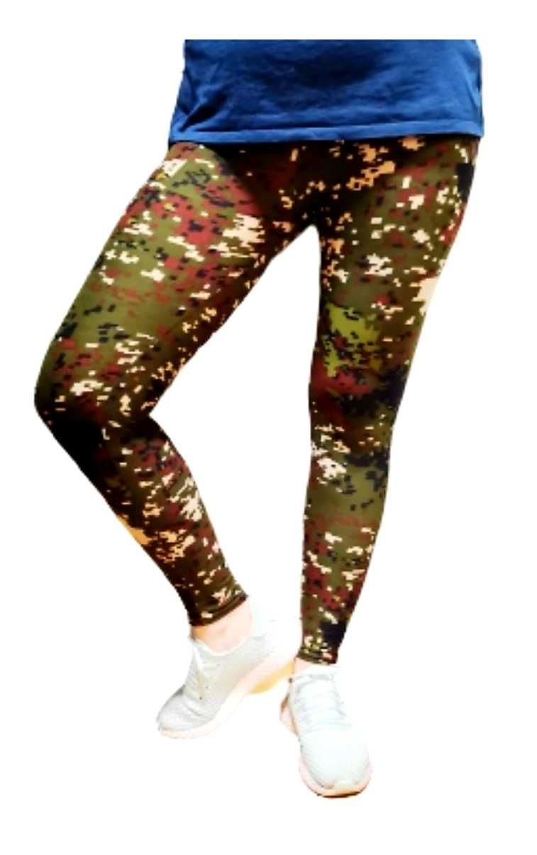 2X LEGINSY LEGGINSY damskie moro rozmiary XL/XXL lub 3XL/5XL