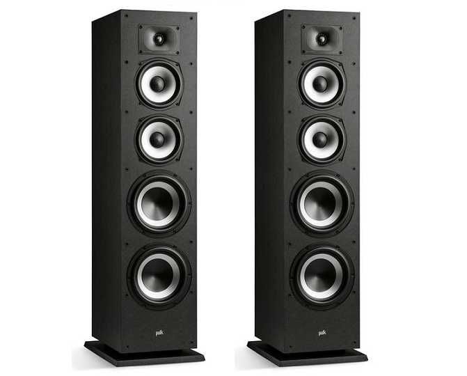 Kolumny Polk Audio MONITOR XT70 czarne / para, dostępne od ręki