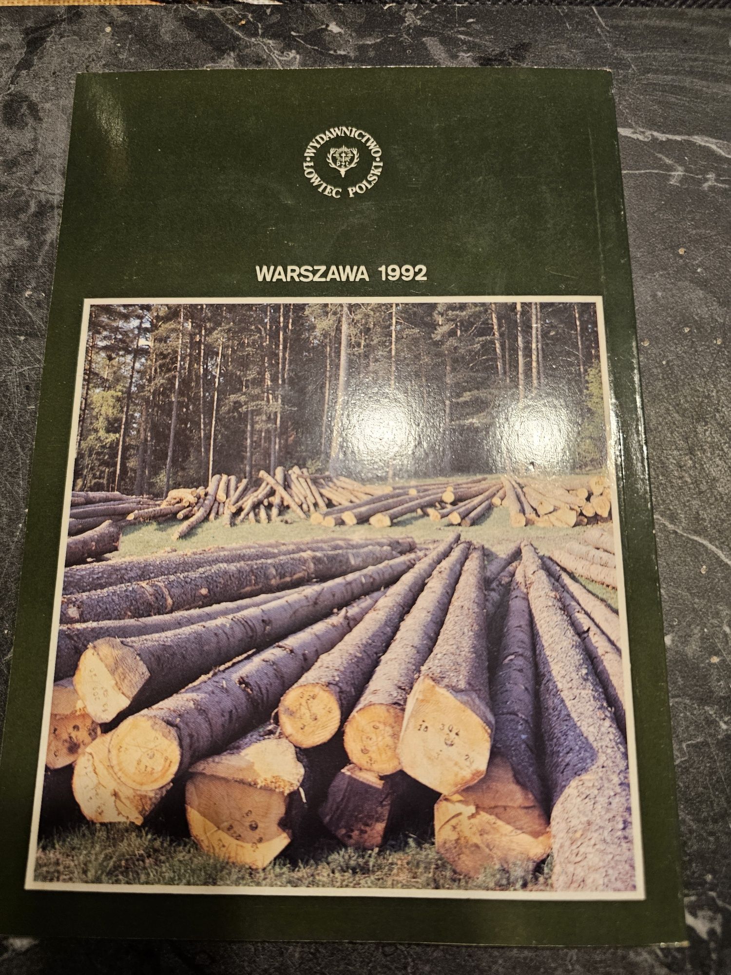 Książka gawędy o lesie Maciej łogin
