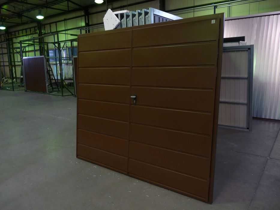 Brama garażowa dwuskrzydłowa 350 x 220 Montaż