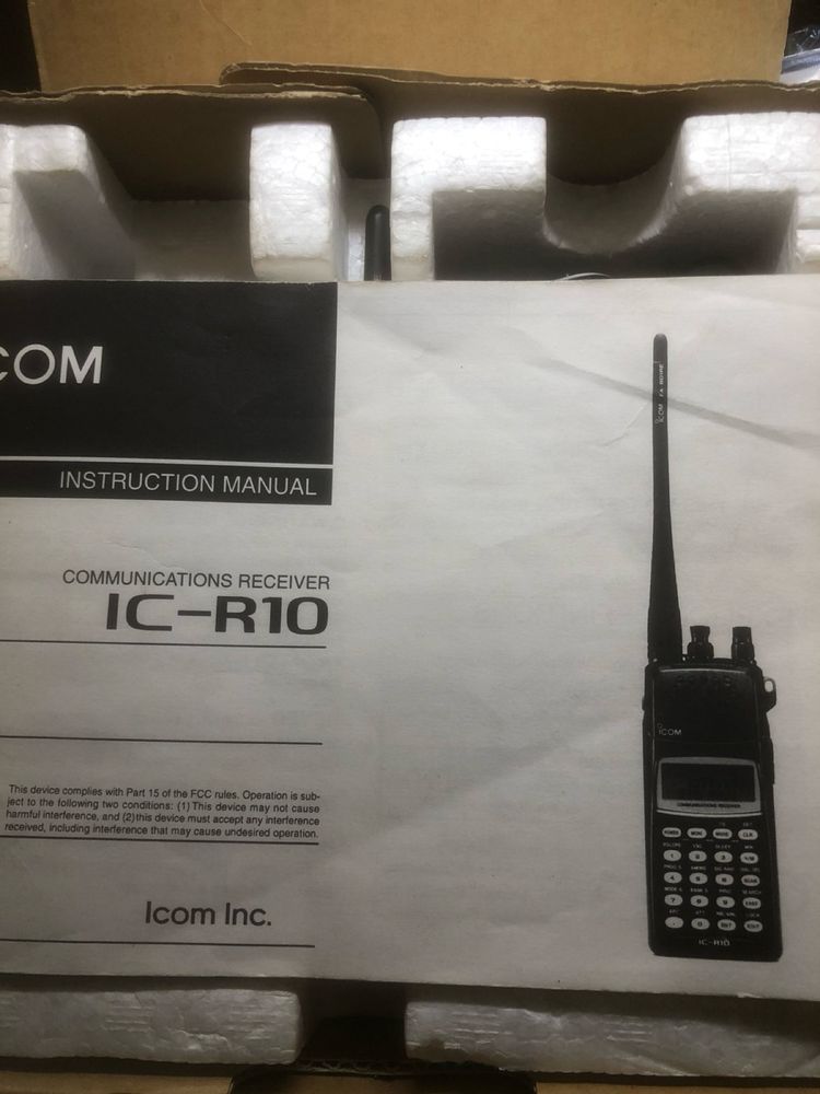 Радиоприемник ICOM IC-R10 ic r 10 приемник радіоприймач приймач
