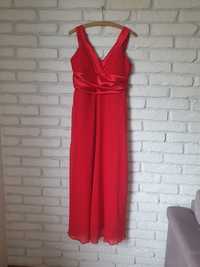 Długa sukienka wieczorowa 40 M/L czerwona suknia