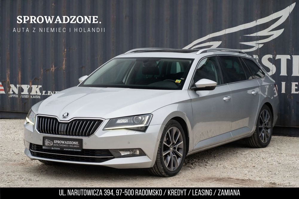 Skoda Superb 1.6TDI 120KM DSG * CANTON * panorama * keyless * hak
