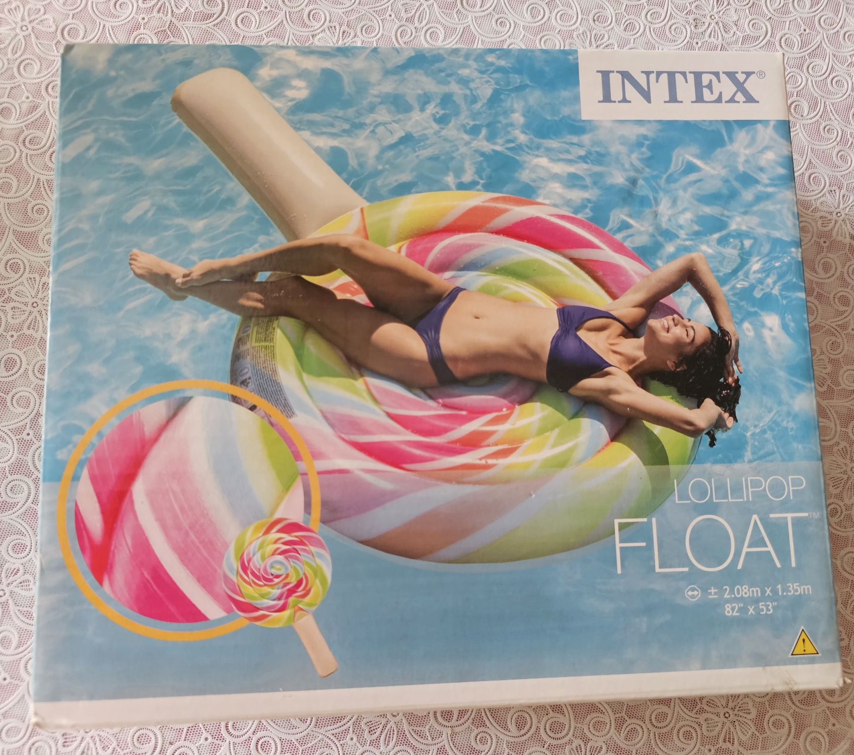 Ponton lizak  intex nowy
