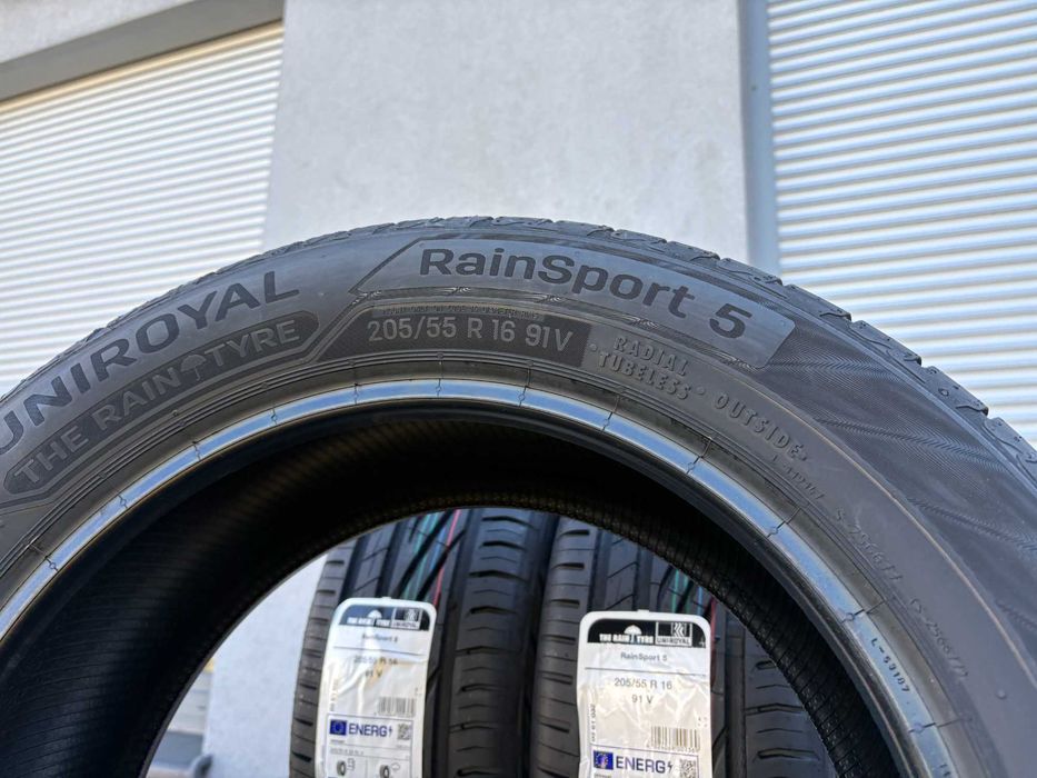 x4 letnie 205/55R16 Uniroyal RainSport5 91V prod. 2025r C,A,71db gwar