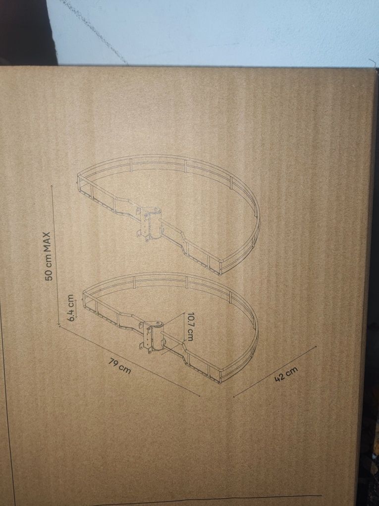 Karuzela półka obrotowa 100cm goodhome Castorama