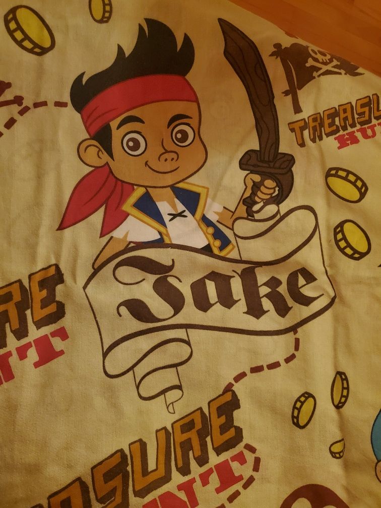 Pościel dziecieca 100x130 Jake i piraci z Nibylandii