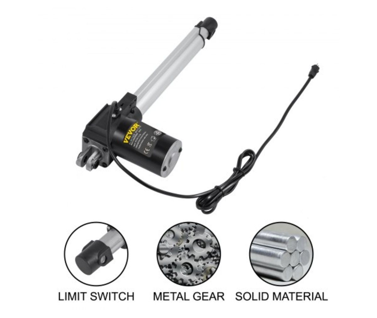 Motor linear VEVOR 6000 N  para cadeirão inclinavel