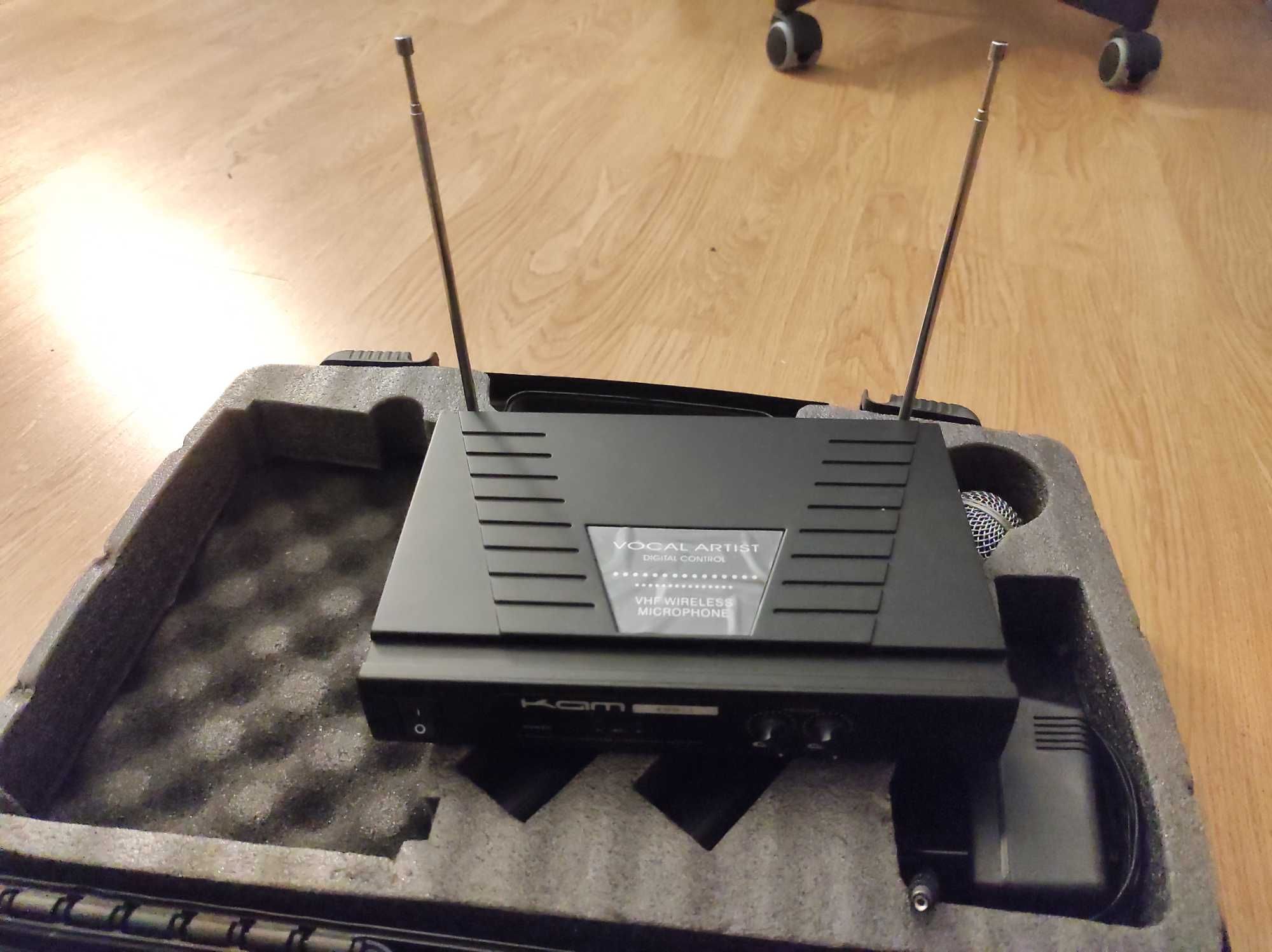 Mikrofon bezprzewodowy KAM KWM11 Dual VHF x2