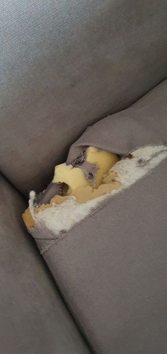 Kanapa / sofa szara rozkladana