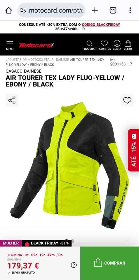 Casaco Dainese Air Tourer Lady - Novo