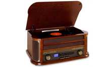 Gramofon drewniany Wieża stereo Retro CD/BT/FM  Auna   G-557