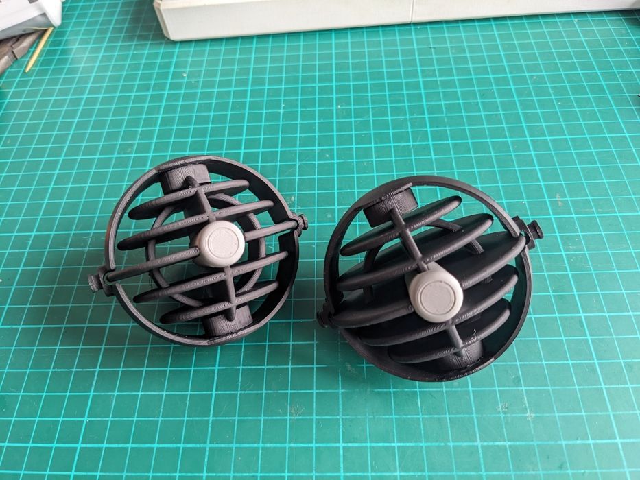 Środkowe Kratki Nawiewu Smart 454 Drukowane