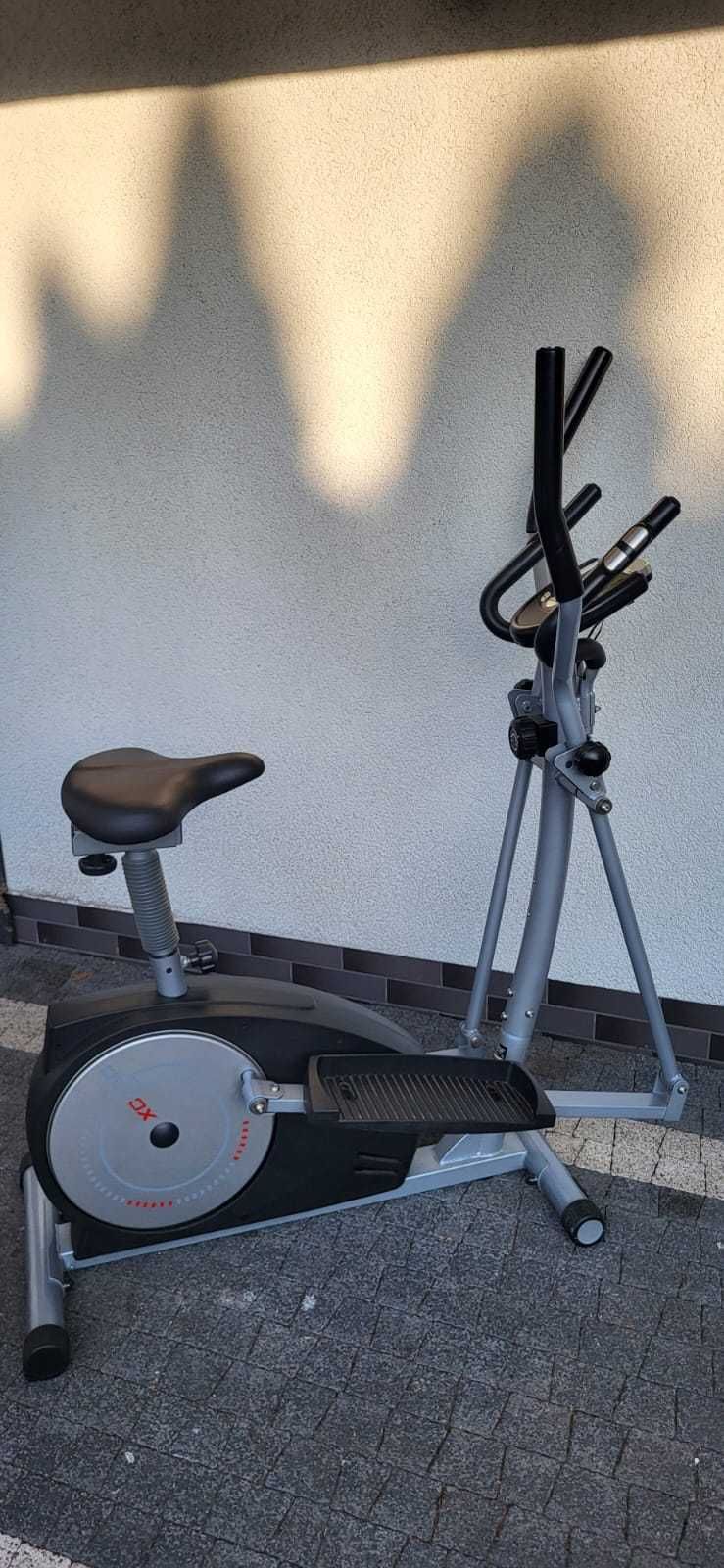 Orbitrek z funkcją rowerka treningowego 2w1