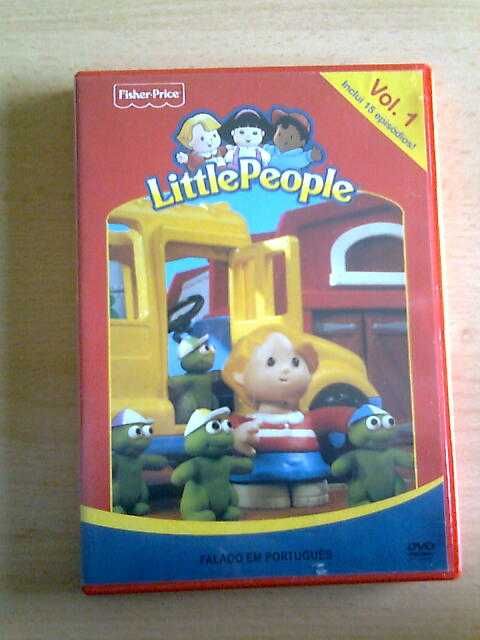 DVD infantil da FisherPrice, colecção Little People 1